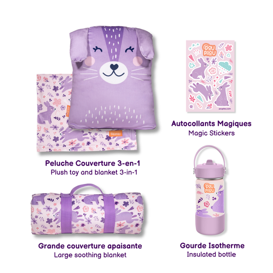 ENSEMBLE CADEAU - Grand Réconfort - Lapin