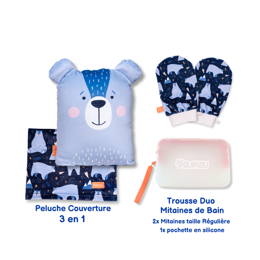 ENSEMBLE CADEAU - Moment Doux - Ours