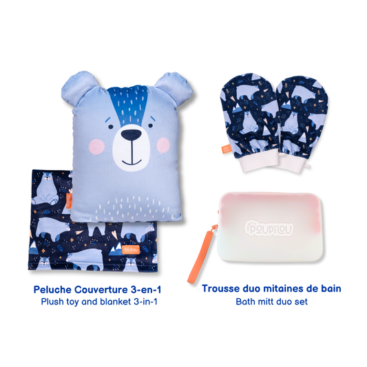 ENSEMBLE CADEAU - Moment Doux - Ours