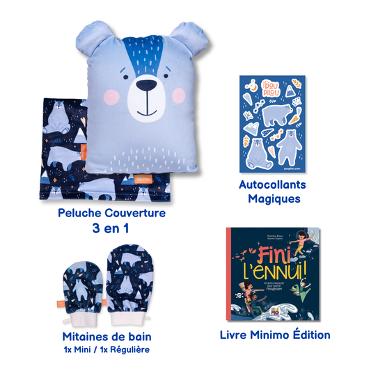 ENSEMBLE CADEAU - Pause Douceur - Ours