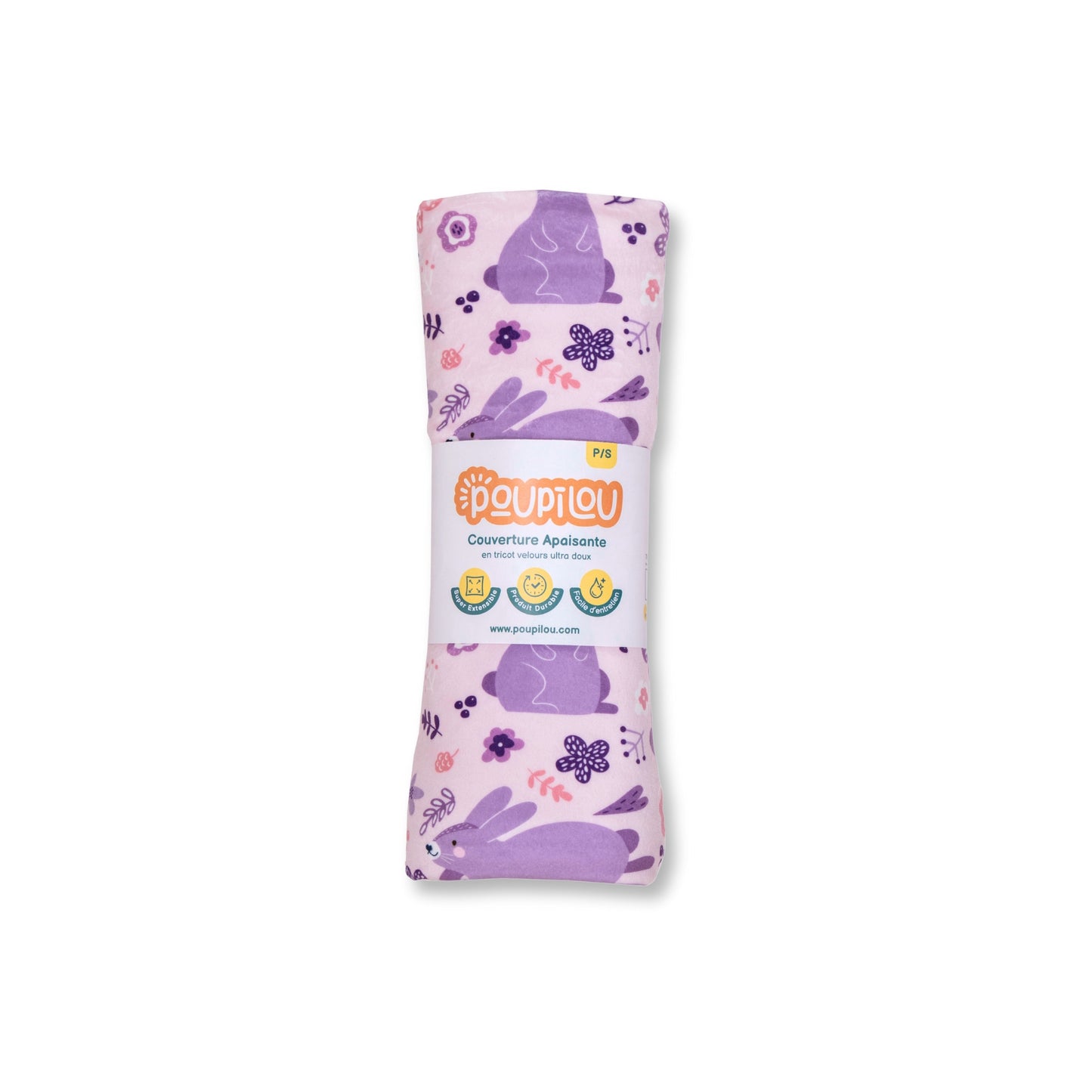 Couverture apaisante (petite) - Lapin