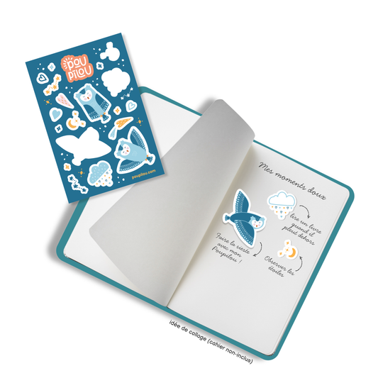 Autocollants Magiques - Hibou