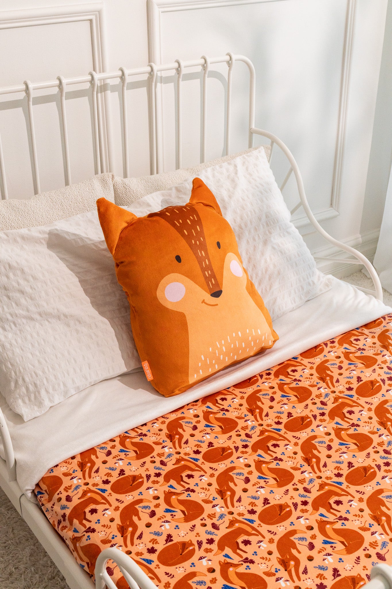 Peluche Couverture 3 en 1 - Renard