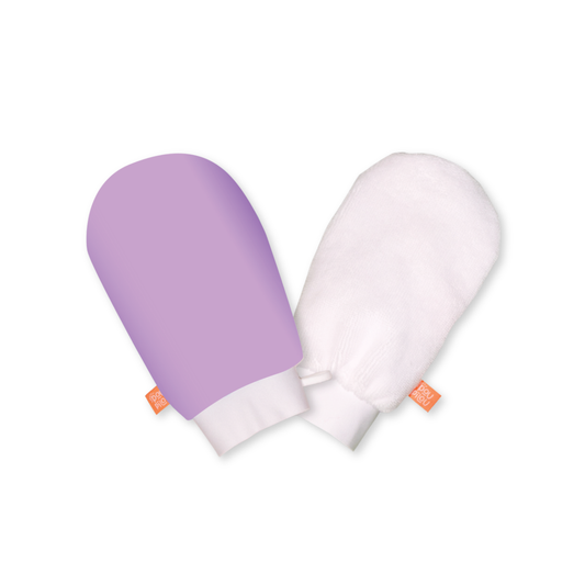 Mitaine de bain (régulière) - Lavande