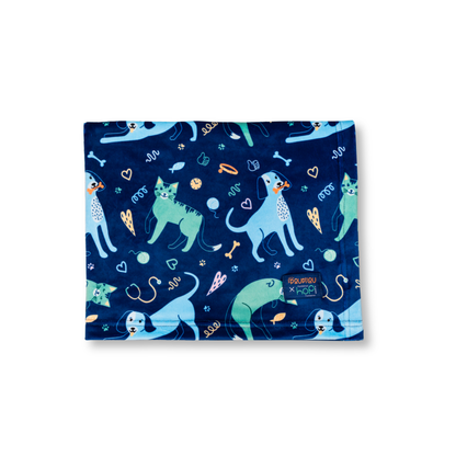 Couverture apaisante (petite) - Chat et Chien