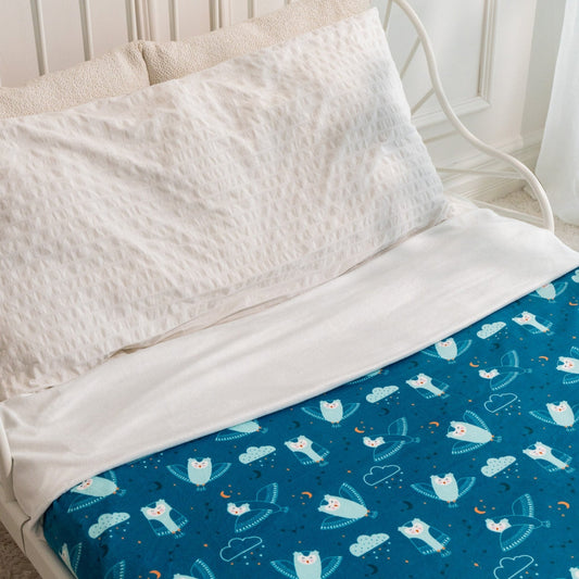 Couverture apaisante - Hibou