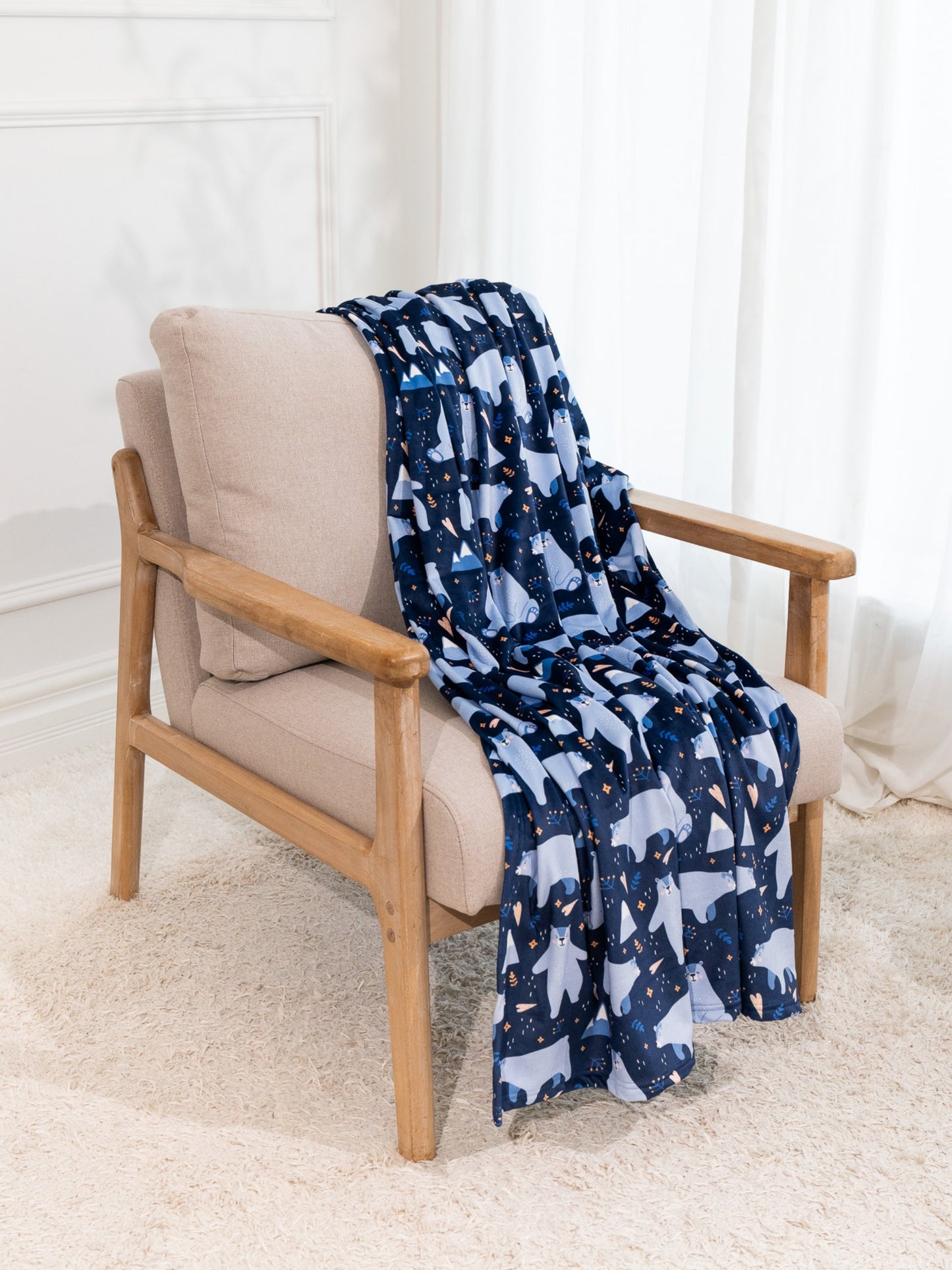 Couverture apaisante - Ours