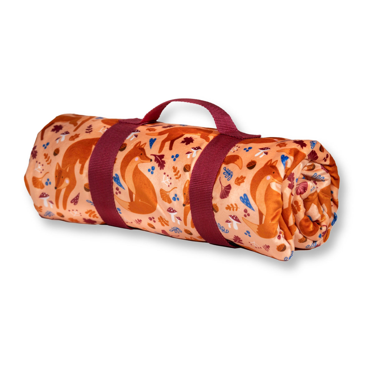 BORITAR Couverture pour bébés garçons et filles super douce en Minky avec revers à pois – Couverture