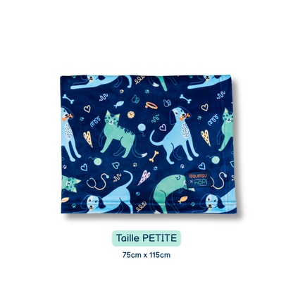poupilou chat chien couverture apaisante taille petite