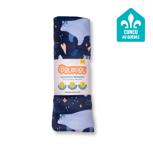 Couverture apaisante - Ours