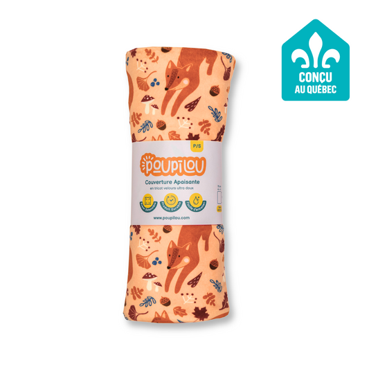Couverture apaisante - Renard