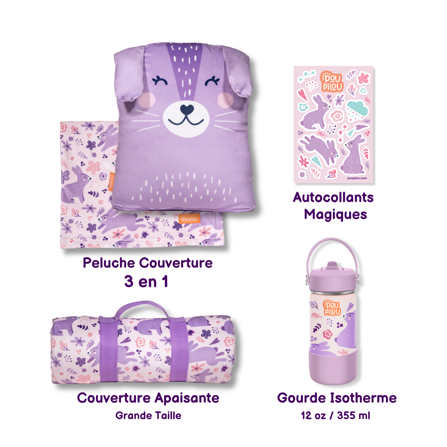 ENSEMBLE CADEAU - Grand Réconfort (8+) Lapin