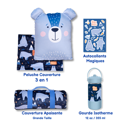 ENSEMBLE CADEAU - Grand Réconfort (8+) Ours