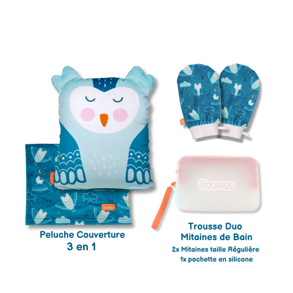 ENSEMBLE CADEAU - Moment Doux - Hibou