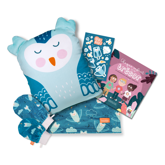 ENSEMBLE CADEAU - Pause Douceur - Hibou