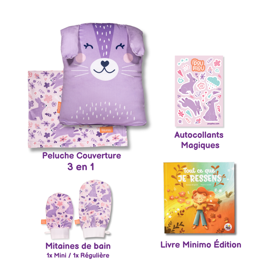 ENSEMBLE CADEAU - Pause Douceur - Lapin