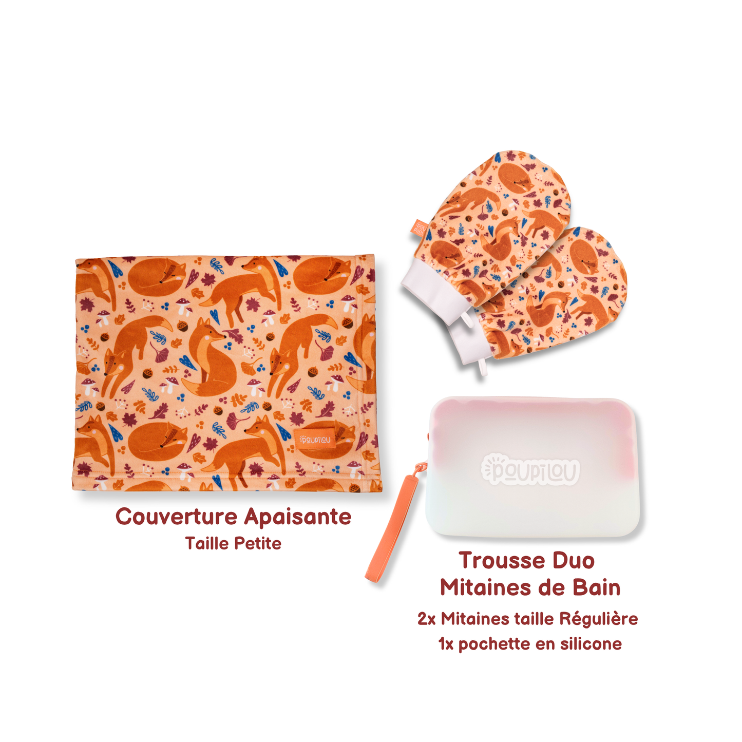 ENSEMBLE CADEAU - Premier Câlin - Renard