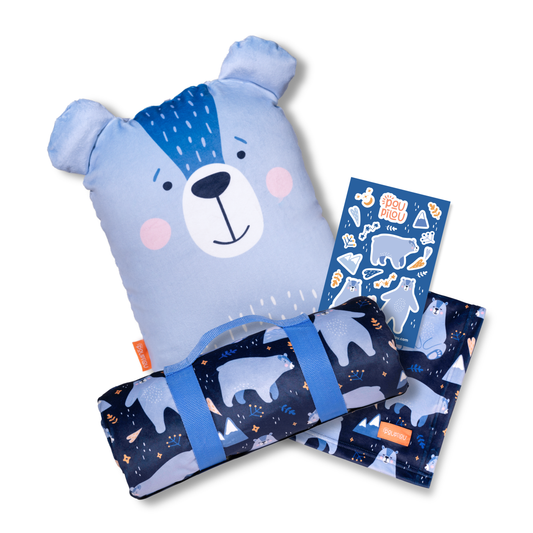 ENSEMBLE CADEAU - Super câlin - Ours