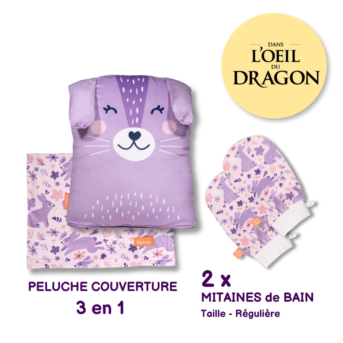 ENSEMBLE DOUCEUR LAPIN -  Dans l’œil du Dragon