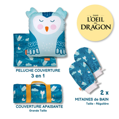 ENSEMBLE DELUXE HIBOU - Dans l’œil du Dragon