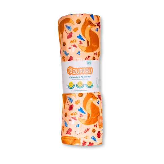 Couverture apaisante (moyenne) - Renard