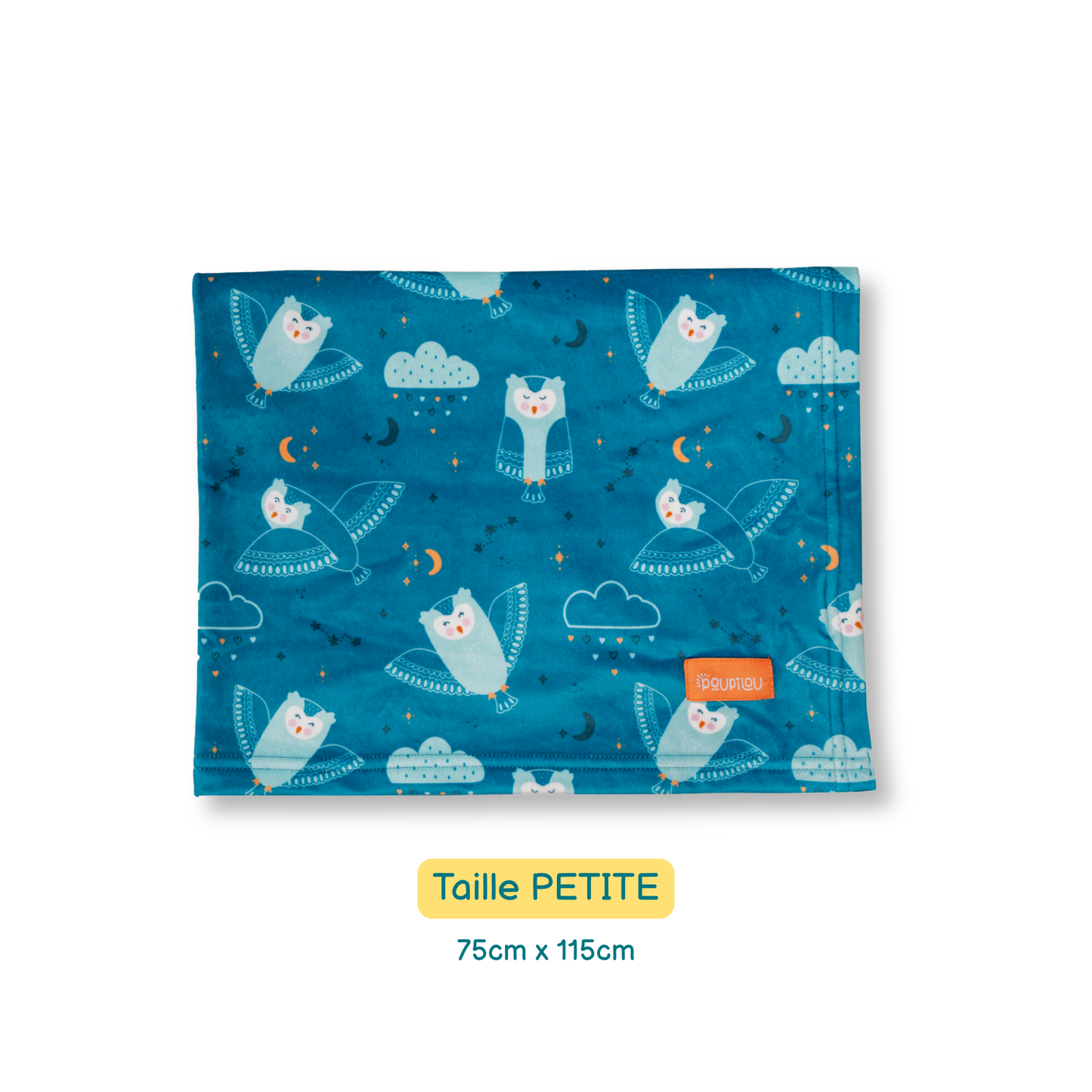 Peluche Couverture 3 en 1 - Hibou