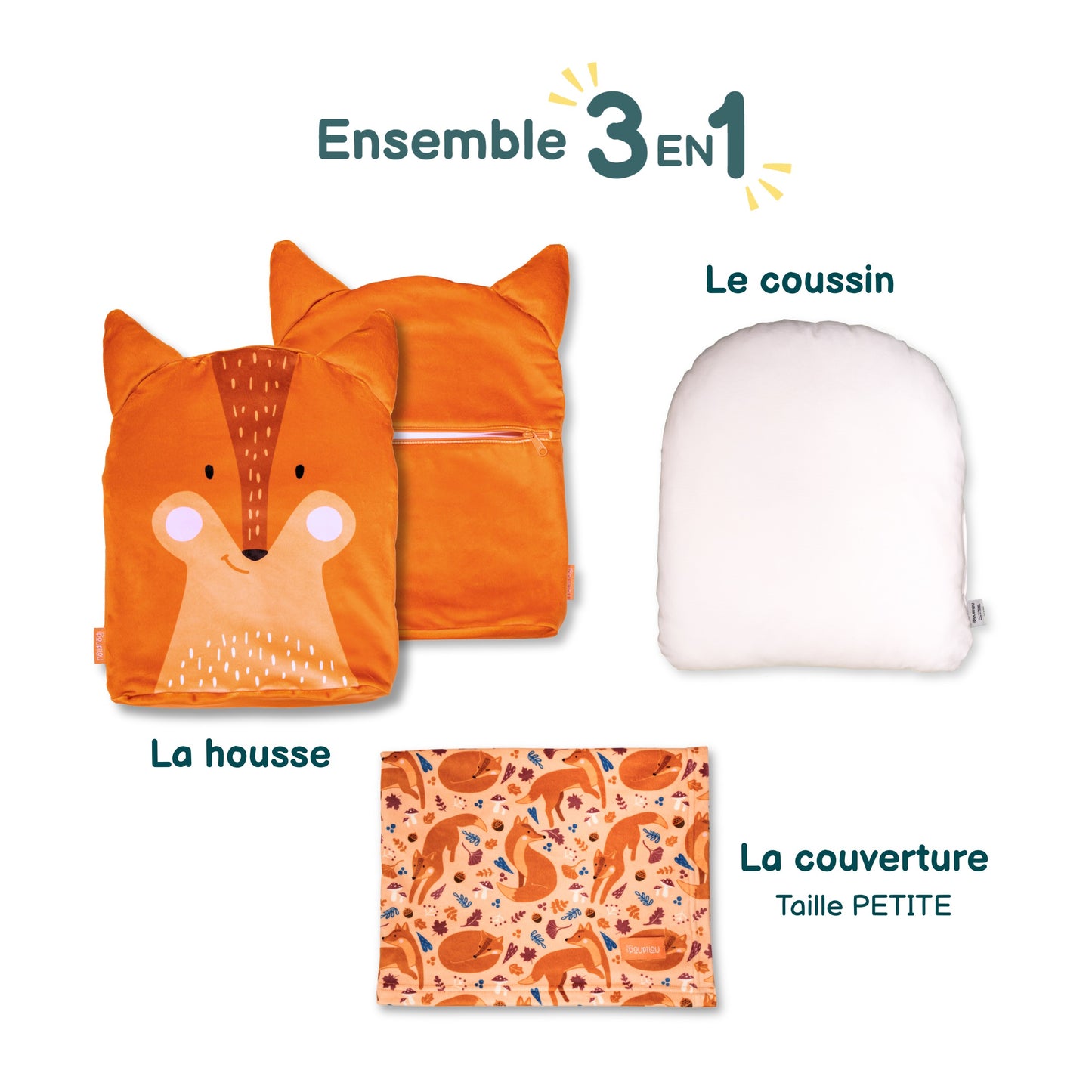 ENSEMBLE DOUCEUR RENARD -  Dans l’œil du Dragon