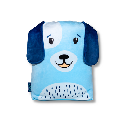 poupilou chien peluche couverture 3 en 1 enfant