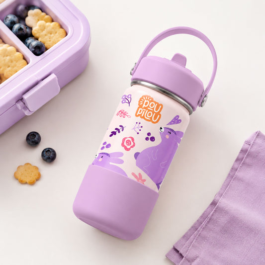 Insulated Water Bottle - Bunny