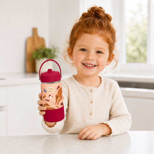 Insulated Water Bottle - Fox