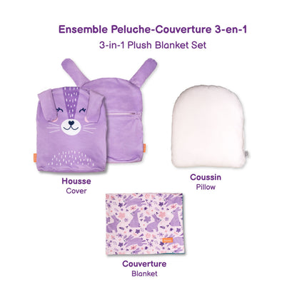 3-in-1 Cozy Companion Set – Bunny