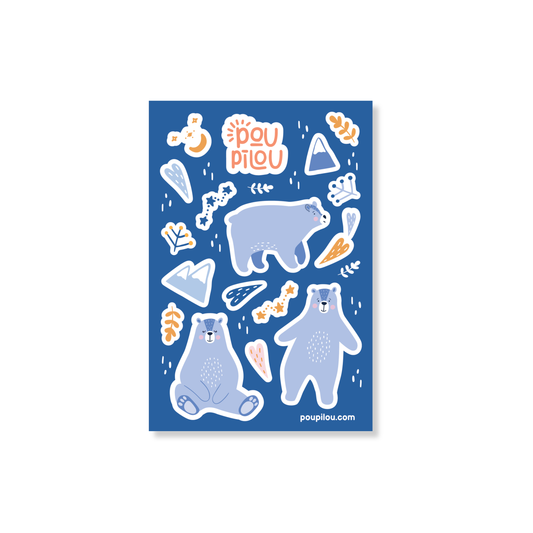 Autocollants Magiques - Ours