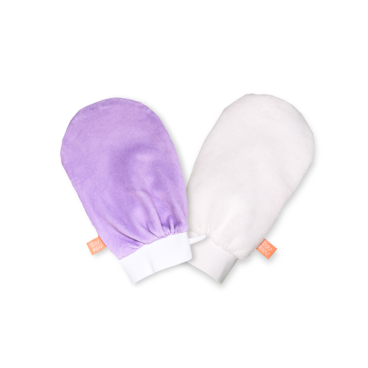 Mitaine de bain (régulière) - Lavande