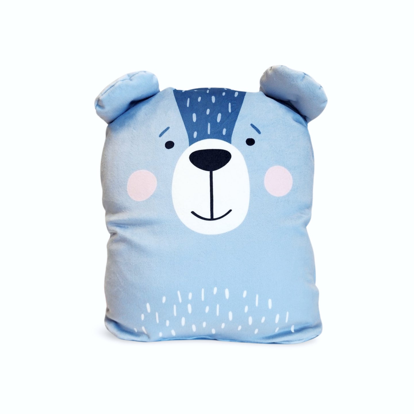 Peluche couverture Poupilou - ours - vue de face